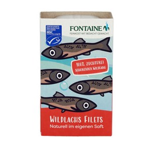 Bild von Wildlachs naturell, 125 g, Fontaine