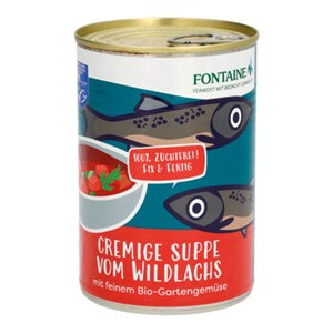 Bild von Wildachs-Suppe m.Gartengemüse, 400 g, Fontaine