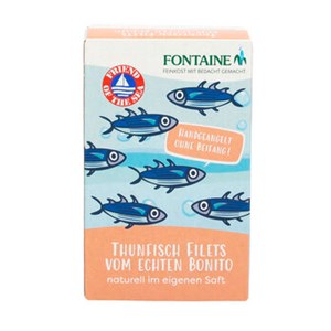 Bild von Thunfisch Bonito naturell, 120 g, Fontaine
