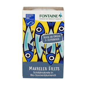 Bild von Makrelen-Filet o. Haut Sonnenbl., 120 g, Fontaine