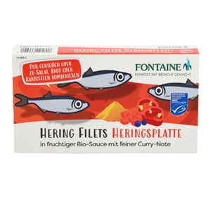 Bild von Herings-Platte, 200 g, Fontaine