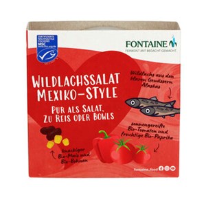 Bild von Wildlachs-Salat Mexiko-Style, 200 g, Fontaine