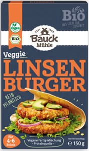 Bild von Linsen Burger, 150 g, Bauck