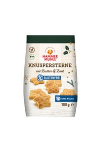 Bild von Knuspersterne mit Butter & Zimt, 100 g, Hammermühle