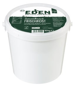 Bild von Sauerkraut Frischkost Eimer, bio, 10 kg, Eden