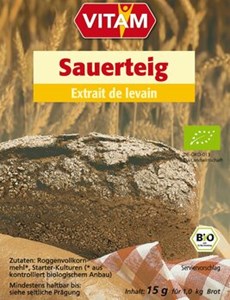 Bild von Sauerteig-Extrakt, bio, 15 g, VITAM