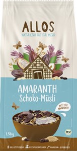 Bild von Amaranth Schoko Müsli, 1,5 kg, Allos, Cupper
