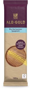 Bild von Hartweizen Spaghetti,bio (Papierv.), 500 g, Alb-Natur