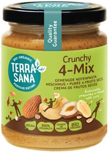 Bild von 4-Mix Mischmus Crunchy mit Erdnüssen, 250 g, TerraSana