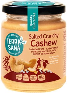 Bild von Cashewmus Crunchy mit Steinsalz, 250 g, TerraSana