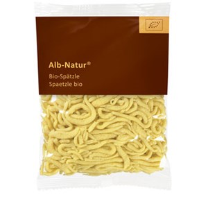Bild von Spätzle mit Ei, bio, 400 g, Alb-Natur