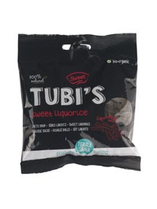Bild von Tubi`s weiche süße Lakritzstücke, 100 g, TerraSana