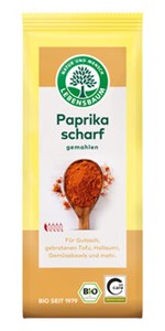 Bild von Paprika scharf, gemahlen, 50 g, Lebensbaum
