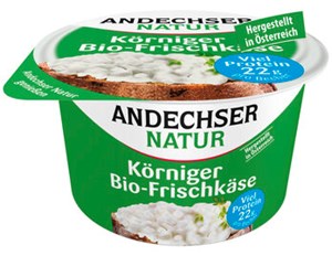 Bild von Körniger Bio-Frischkäse 20%, 200 g, Andechser