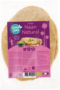 Bild von Indisches Naan Naturell, 240 g, TerraSana