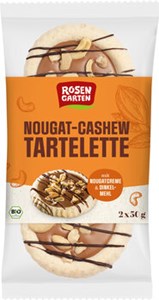 Bild von Nougat Cashew Tartelette Duo, 100 g, Rosengarten