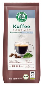Bild von Kaffee Gourmet entkoff. ganze Bohne, 250 g, Lebensbaum