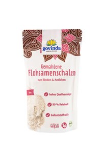 Bild von Flosamenschalen gemahlen, 170 g, Govinda