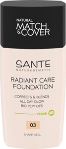 Bild von Foundation 03 Neutral Linen, 30 ml, SANTE NATURKOSMETIK