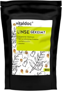 Bild von vitaldoc Linse gekeimt ganz, 500 g, gesund und leben