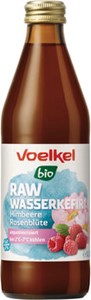 Bild von RAW Wasserkefir Himb. Rosenbl. kühlfr., 0,33 l, Voelkel