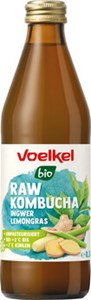 Bild von RAW Kombucha Ing. Lemongras kühlfr., 0,33 l, Voelkel