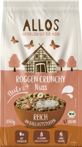 Bild von Nutri Roggen Crunchy Nuss, 350 g, Allos, Cupper