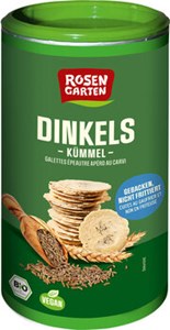 Bild von Dinkels Kümmel-Cracker, bio, 100 g, Rosengarten
