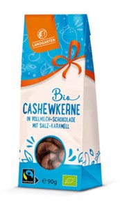 Bild von Cashews in VM mit Salz-Karamel, 90 g, Landgarten