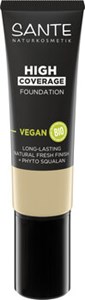 Bild von High Cov Foundation Warm Yvory 02, 25 ml, SANTE NATURKOSMETIK