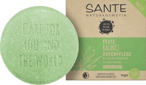 Bild von BALANCE Feste Duschpflege Aloe Mandelöl, 80 g, SANTE NATURKOSMETIK