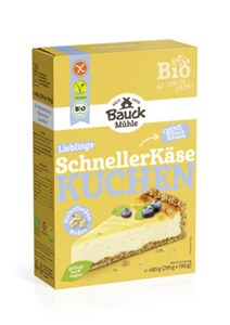 Bild von Der Schnelle Käsekuchen, bio, 485 g, Bauck
