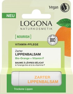 Bild von NOURISH Lippenbalsam Orange + Vitamin F, 4.6 g, LOGONA NATURKOSMETIK