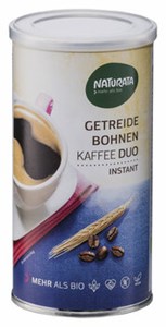 Bild von Getreide Bohnenkaffee Duo instant, 100 g, Naturata