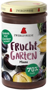 Bild von Pflaumenmus Fruchtgarten, bio, 225 g, Zwergenwiese