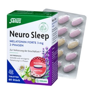 Bild von Neuro Sleep Melatonin Forte, 60 TBL, Salus