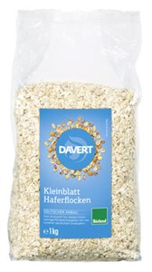 Bild von Kleinblatt Haferflocken, Bioland, 1 kg, Davert