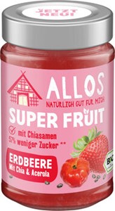Bild von Erdbeer Chia Acerola Super Fruit, 200 g, Allos, Cupper