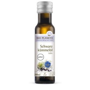 Bild von Schwarzkümmelöl nativ, gefiltert bio, 100 ml, Bio Planete