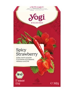 Bild von Yogi Spicy Strawberry bio, 34 g, Yogi Tea, Choice