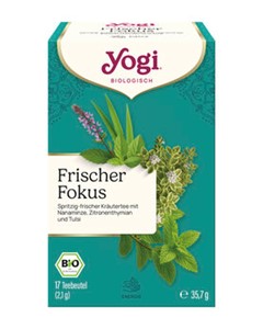 Bild von Yogi Frischer Fokus Bio, 35,7 g, Yogi Tea, Choice