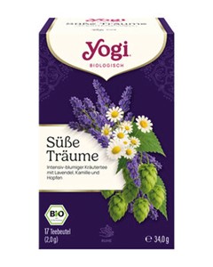 Bild von Yogi Süße Träume bio, 34 g, Yogi Tea, Choice
