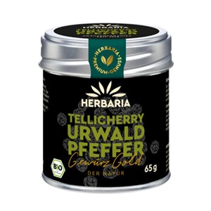Bild von Tellicherry Urwaldpfeffer bio* SD-Dose, 65 g, Herbaria