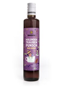 Bild von Holundwer Punsch Sirup, 500 ml, Sonnentor