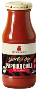Bild von Paprika-Chili Grill&Dip,bio, 200 ml, Zwergenwiese