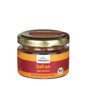 Bild von Safran gemahlen, bio, 0,5 g, Herbaria