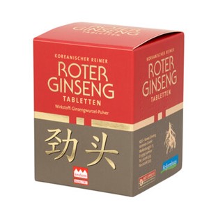 Bild von Roter Ginseng Tabletten, 200 Stk, KGV