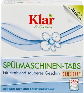 Bild von Spülmaschinen Tabs, 25x20 g, Klar