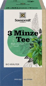 Bild von 3 Minze ,Doppelkammerbeutel, 21,6 g, Sonnentor