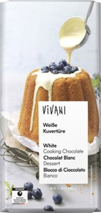 Bild von Weiße Kuvertüre, 12 g, Vivani